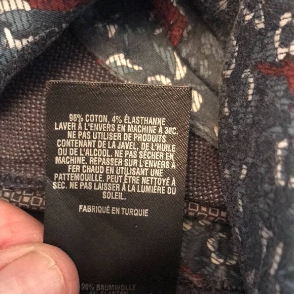 Ted Baker size 34R dress pants with cuffs - Picture 14 of 14